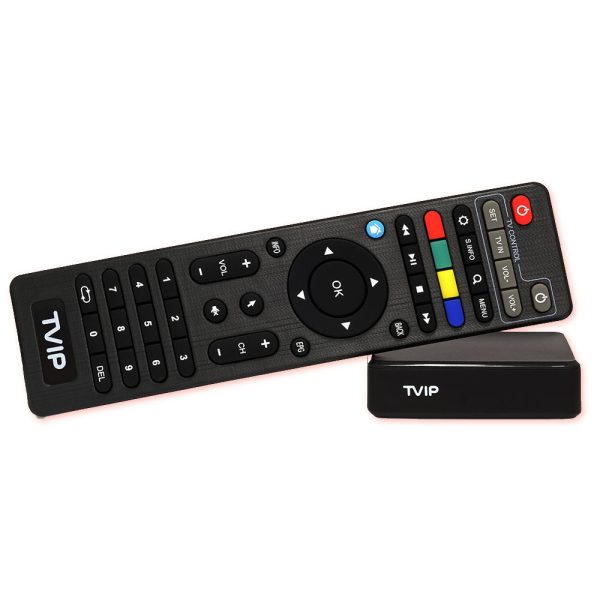TVIP 615 IPTV Set Top Box met remote