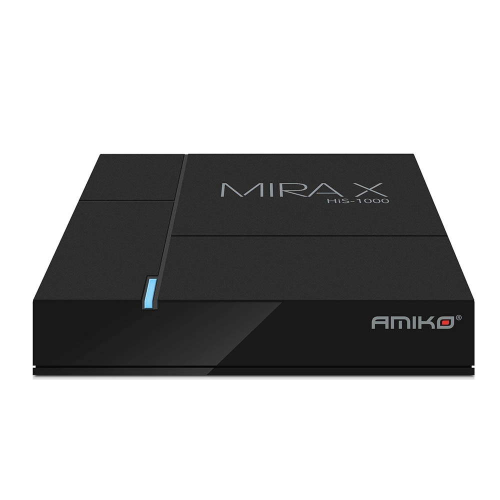 Amiko Mira X His 1000 Linux IPTV Box Slimtronics Slim Bekeken Amiko mira x his 1000 linux iptv box slimtronics slim bekeken